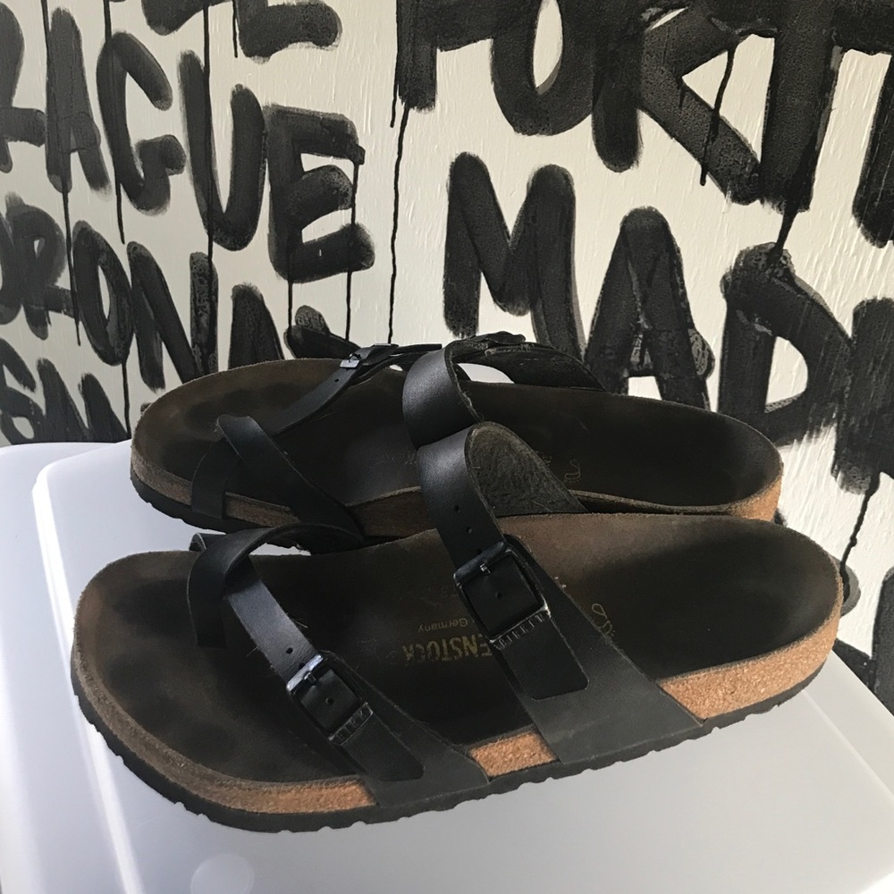 Birkenstocks Mayari Birko-Flor Black 41
